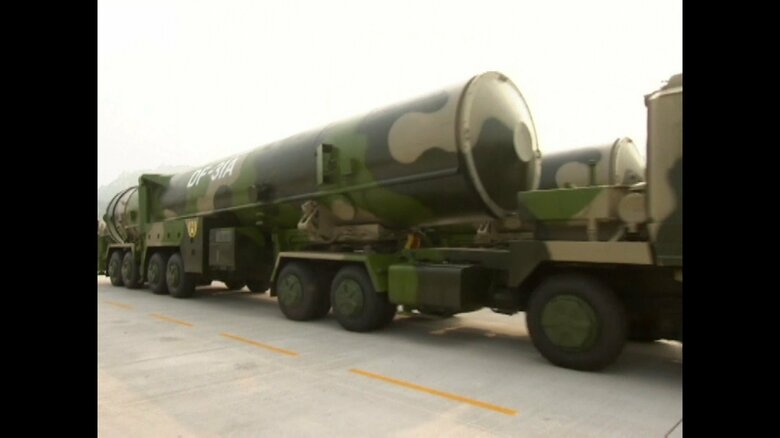 DF-31道路移動式ICBM