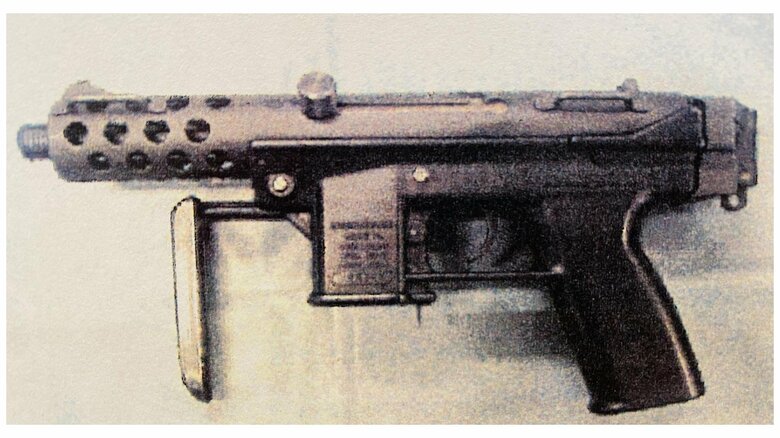 貸金庫で見つかったKG-9サブマシンガン