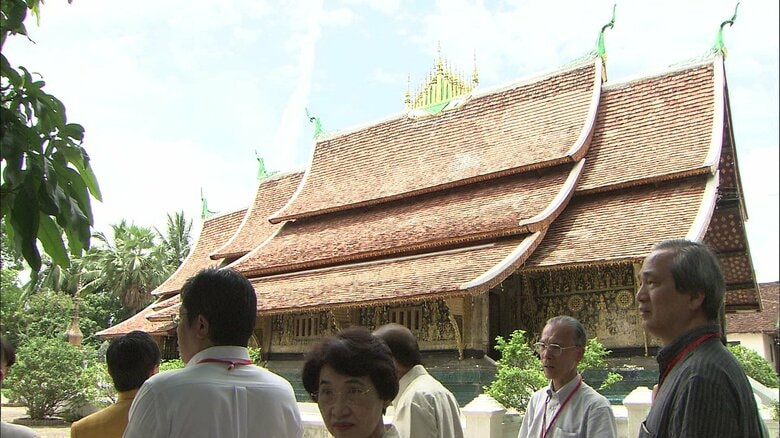 ラオス北部の古都・ルアンパバーンにあるシエントーン寺院