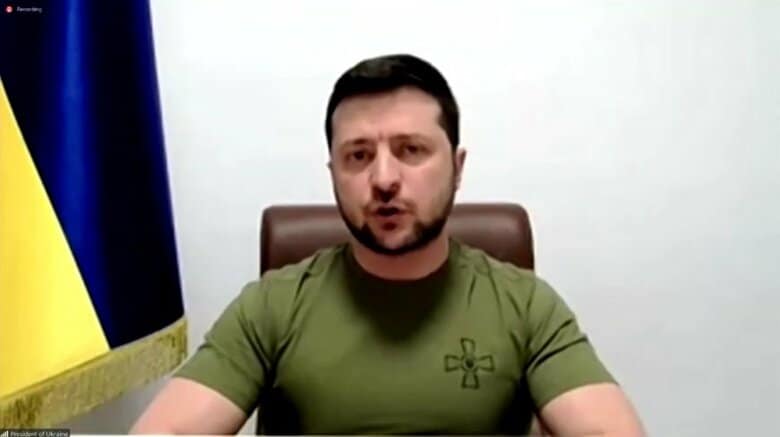 ウクライナ・ゼレンスキー大統領