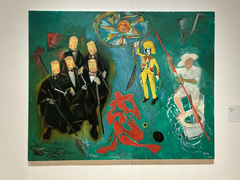 《赤い恋》にもDodgersロゴが