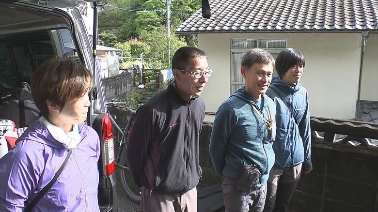 豊嶺会の4人（4月26日）