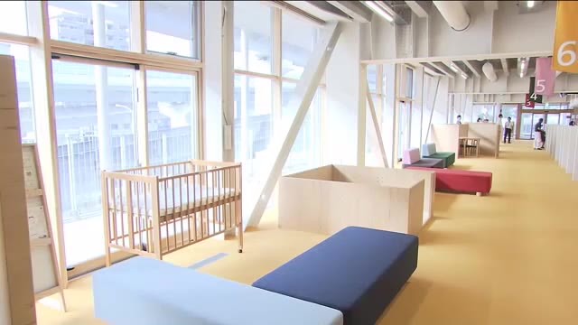 海田町「新庁舎」で業務開始　免震構造４階建て　キッズスペースも
