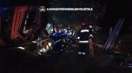 運転手の居眠りでバス横転か　12人死亡10人負傷　乗客57人と運転手2人乗車で高速道路を走行　ハンガリー