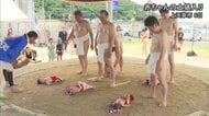 土俵に上がったのは…15人の赤ちゃん！「元気に育って」伝統の土俵入り 無病息災や大漁願い【熊本発】