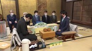 「棋聖戦」第2局始まる 高岡勝興寺