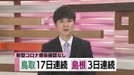 【新型コロナ】新規感染確認なし 鳥取県は17日連続 島根県は3日連続