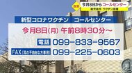鹿児島市 ワクチン接種への問い合わせ受け付け 8日から一般向けコールセンターを設置