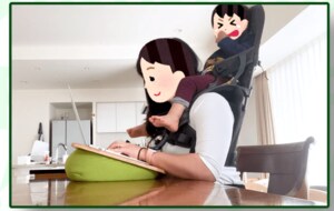 子どもを肩車、キャットタワーが机代わり…「トホホな在宅デスク」で悩む人にピップがエール