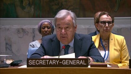 グテーレス国連事務総長「歴史的だ」　ICJの気候変動判断を歓迎