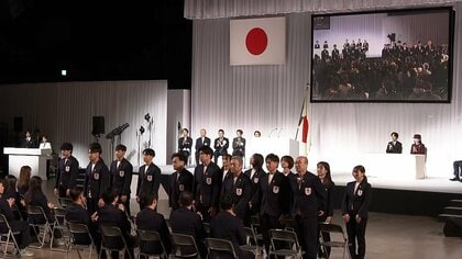 ミラノ・コルティナ五輪まで19日　日本選手団が結団式…坂本花織選手（25）「全身全霊を傾けて挑む」　冬季史上最多メダル獲得へ
