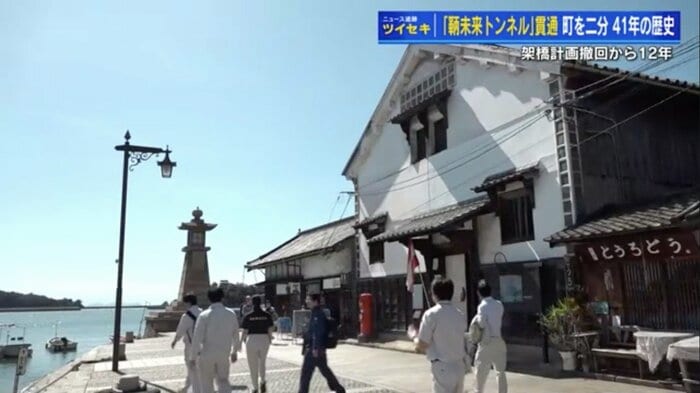 常夜灯や白壁の町並みに江戸時代の面影を残す鞆の浦