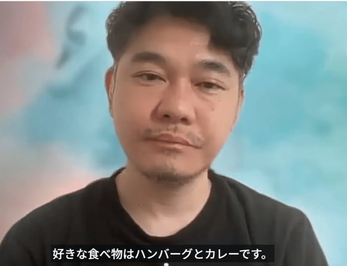 オルツ代表・米倉千貴氏のデジタルクローン(画像提供:オルツ)