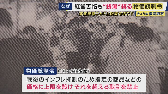 戦後の「物価統制令」が今も