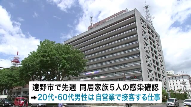 接触者81人陰性・遠野 “ 家族内クラスター ”関連 新型コロナ岩手県内PCR検査数3千超える