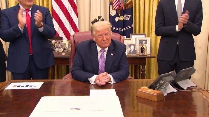イスラエルとUAE 正常化 トランプ大統領「歴史的な瞬間」