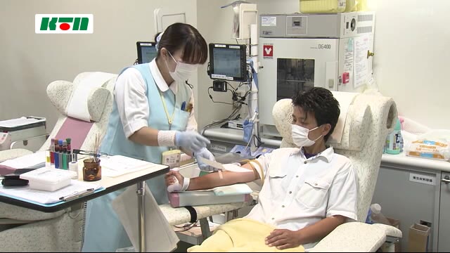 コロナ対策をして長崎市で献血呼びかけ 14日は世界献血者デー