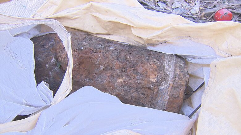 福岡市西公園近く　見つかった不審物は「不発弾」と判明　陸上自衛隊福岡駐屯地が「危険性がない」と判断｜FNNプライムオンライン