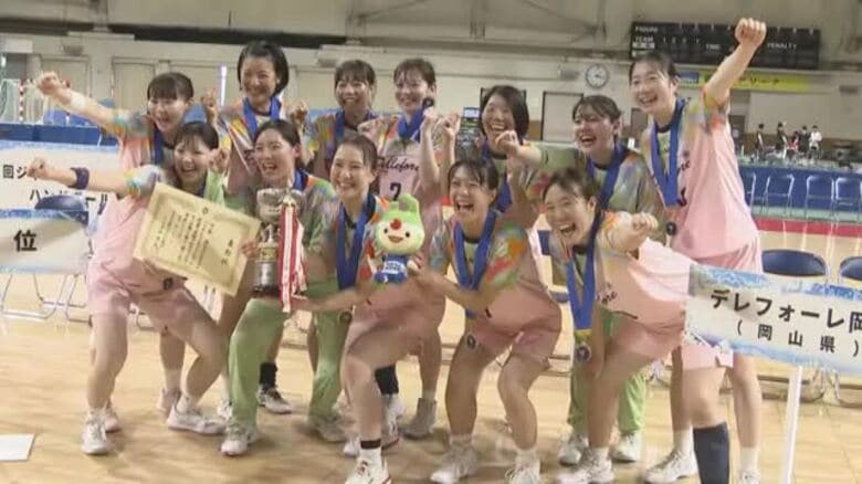 女子ハンドボール「デレフォーレ岡山」　２０２７－２８シーズンから県内初の「リーグＨ」参入決定【岡山】｜FNNプライムオンライン