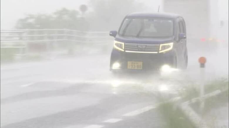松江と出雲の大雨警報解除も…秋雨前線停滞で再び雷を伴った激しい雨の恐れ 土砂災害に注意|FNNプライムオンライン