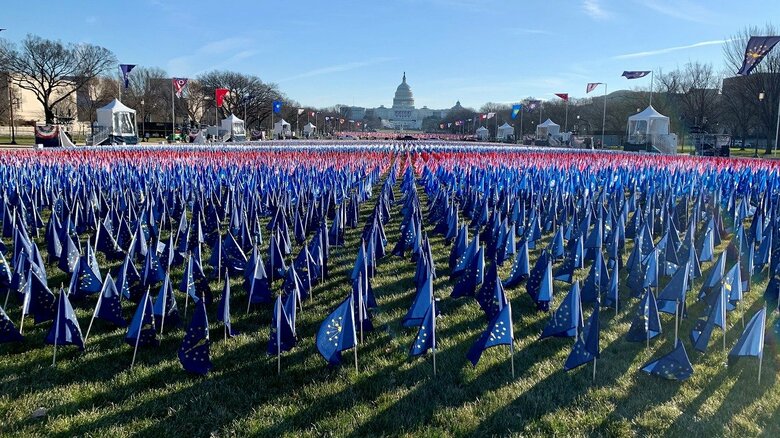 兵士だらけの首都、20万本の旗…カメラがとらえた米大統領就任式の裏側｜FNNプライムオンライン