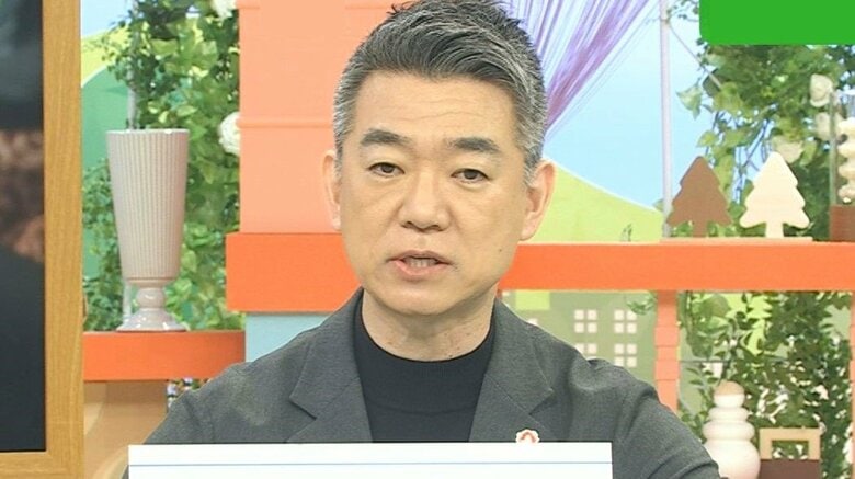 「野党は大チャンスだった」橋下徹氏がよむ各党代表の心　維新と国民民主共闘は「野党間予備選に玉木さんがのるかどうか」｜FNNプライムオンライン