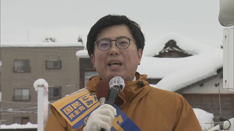 【衆院選・新潟4区】国民民主党・野村泰暉氏　現役世代の負担減へ解決策示す「批判だけでなくどうやったら解決できるのか」｜FNNプライムオンライン