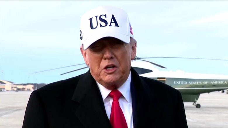 イラン反政府デモめぐりトランプ大統領「正確な犠牲者数を把握し、それに応じて対応する」介入を改めて示唆｜FNNプライムオンライン