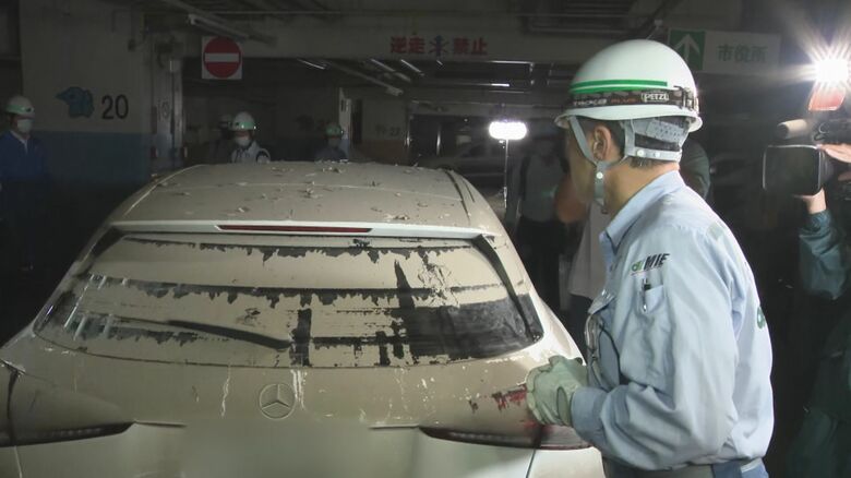 全274台の所有者確認が終了…水没した地下駐車場を一見三重県知事が視察 県内の地下施設で止水板等の稼働確認も検討｜FNNプライムオンライン