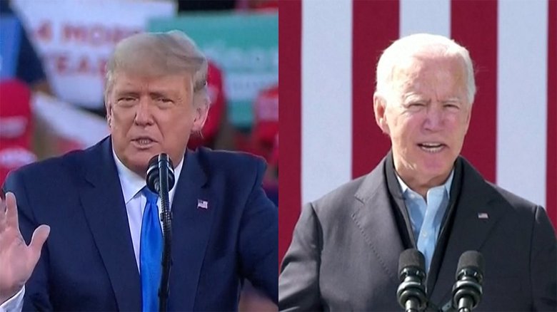 激戦州で支持者に訴え トランプ氏 VS バイデン氏