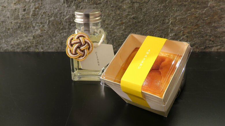 酒ベイクドチーズ