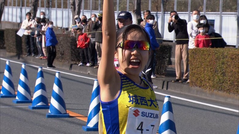 2023年の富士山女子駅伝で最終7区を走った金子陽向選手