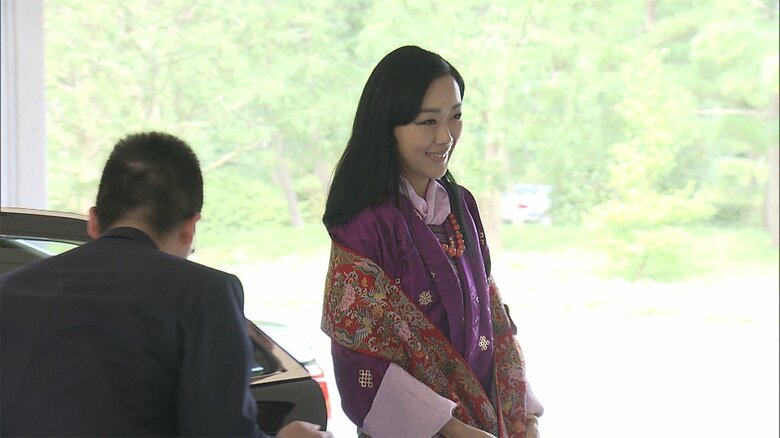 美智子さまは、ソナム王女を招いてお茶会を開かれた(2017年）