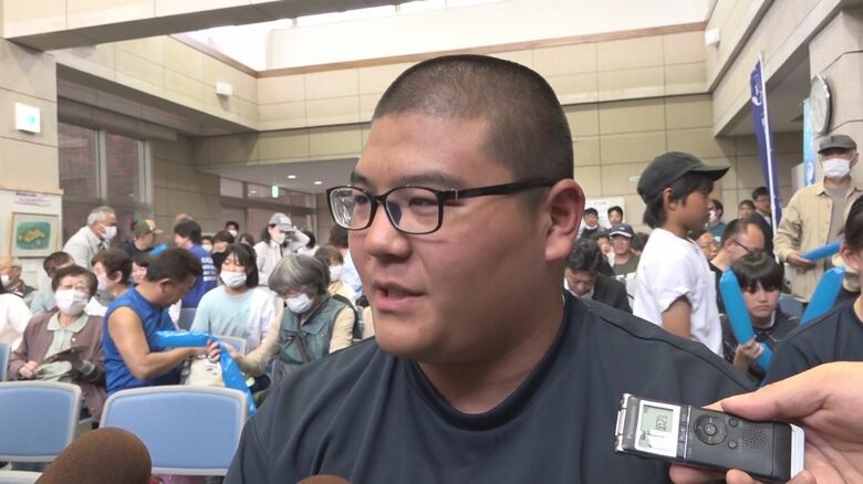 海洋高校・相撲部　内山龍之介 主将