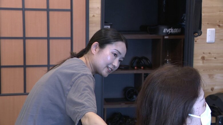 トレーナーの佐々木有沙さん