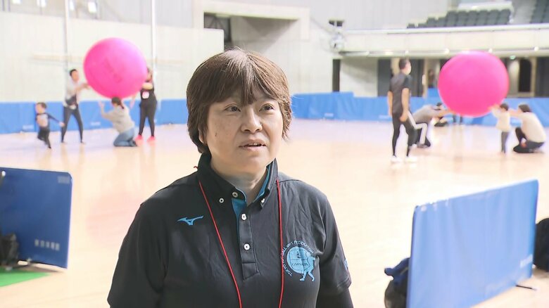 東京都キンボールスポーツ連盟協会　理事　白井圭子さん