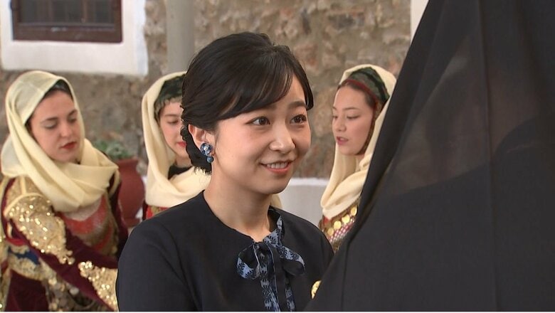 ギリシャ語もまじえて会話された　5月27日