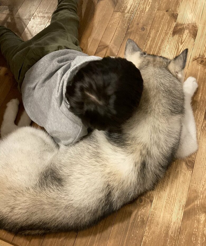 息子さんともまったり