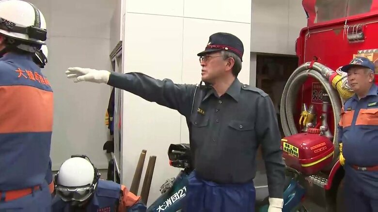 大槌町消防団第2分団の分団長・鈴木亨さん