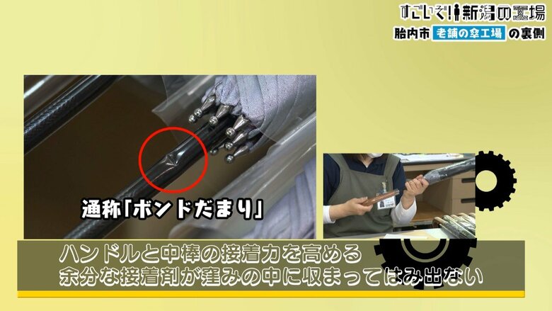 工程の至るところに手作業ならではの工夫が