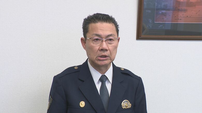 新潟北警察署　佐山冨美男 署長