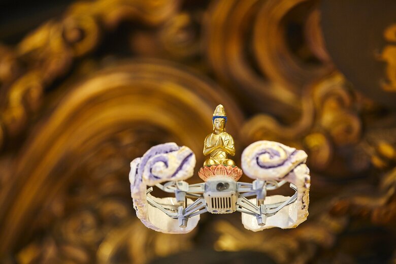 二号機勢至菩薩（影：町田益宏さん　提供：三浦耀山さん）