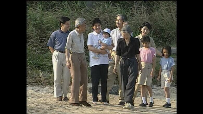 2002年8月　愛子さま 初めての三井浜