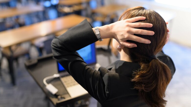 緊張によるストレスが影響か（画像はイメージ）