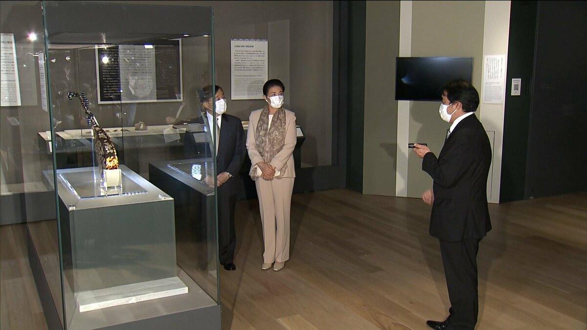 素晴らしい展示で感激」両陛下 正倉院「五絃琵琶」鑑賞 愛子さま就職