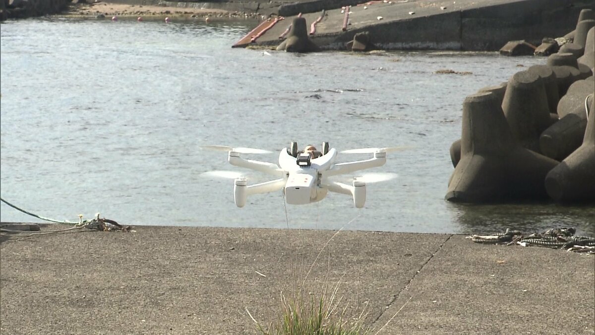 人命救助に”ドローン”活用 AIが人影を自動認識し捜索に活用も 最新技術