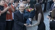 ノーベル賞・硤合さん 学生が祝福　後進に「自信持って研究を」