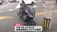 国道交差点で車とバイクが衝突　バイクを運転していた男性（59）が死亡　大分