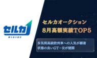 勝ち抜き査定「セルカ」8月高額実績