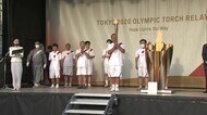 岡山の聖火リレー初日 84人のランナーが希望の光をつなぐ そして2日目へ【岡山】